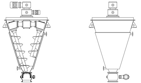 DSHL錐形螺旋混合機(jī)(圖5)